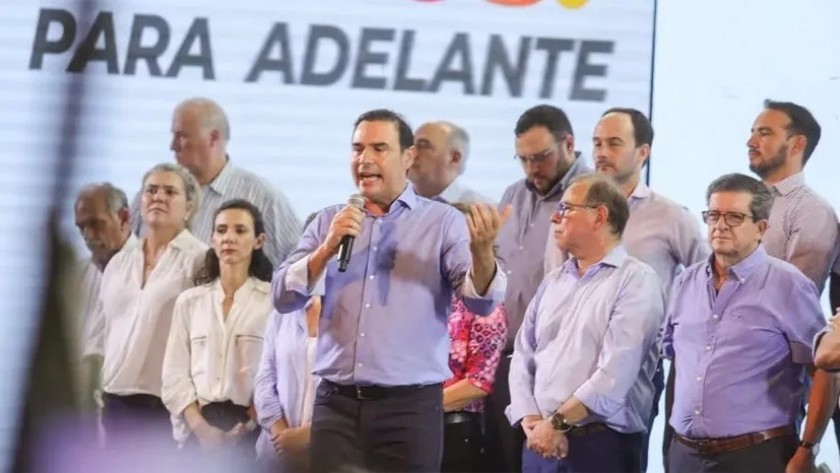 Corrientes: Gustavo Valdés celebró su triunfo junto a Rodríguez Larreta