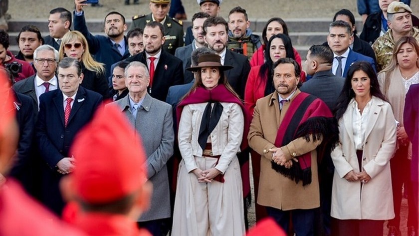 Victoria Villarruel participó en Salta de los actos por Güemes y desfiló montada a caballo