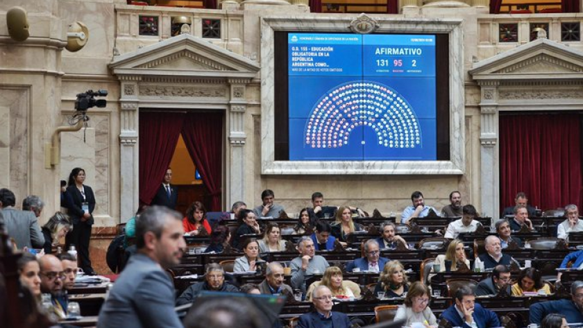Diputados aprobó y giró al Senado el proyecto que declara la esencialidad educativa