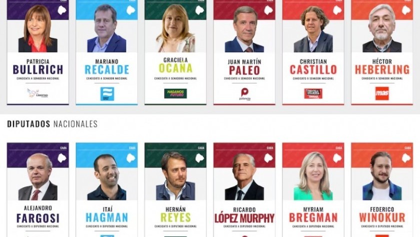Elecciones 2025: el cierre de listas, los candidatos que encabezarán las boletas para el Congreso