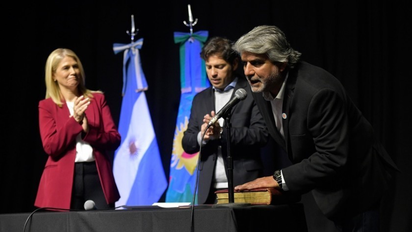 Walter Correa asumió como ministro de Trabajo en la provincia de Buenos Aires